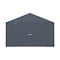 Arrow Storage Products Elite Galvalume Steel Premium Shed Storage Shed, 12 ft x 12 ft, Blue Grey EG1212AN - alternate 5